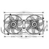 DIEDERICHS 2270001 Fan, radiator
